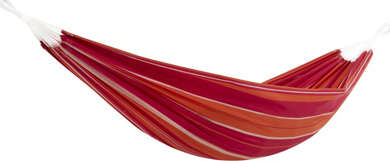 Brazilian Brazilian Hamak dwuosobowy, czerwono-pomarańczowy BRAZ2