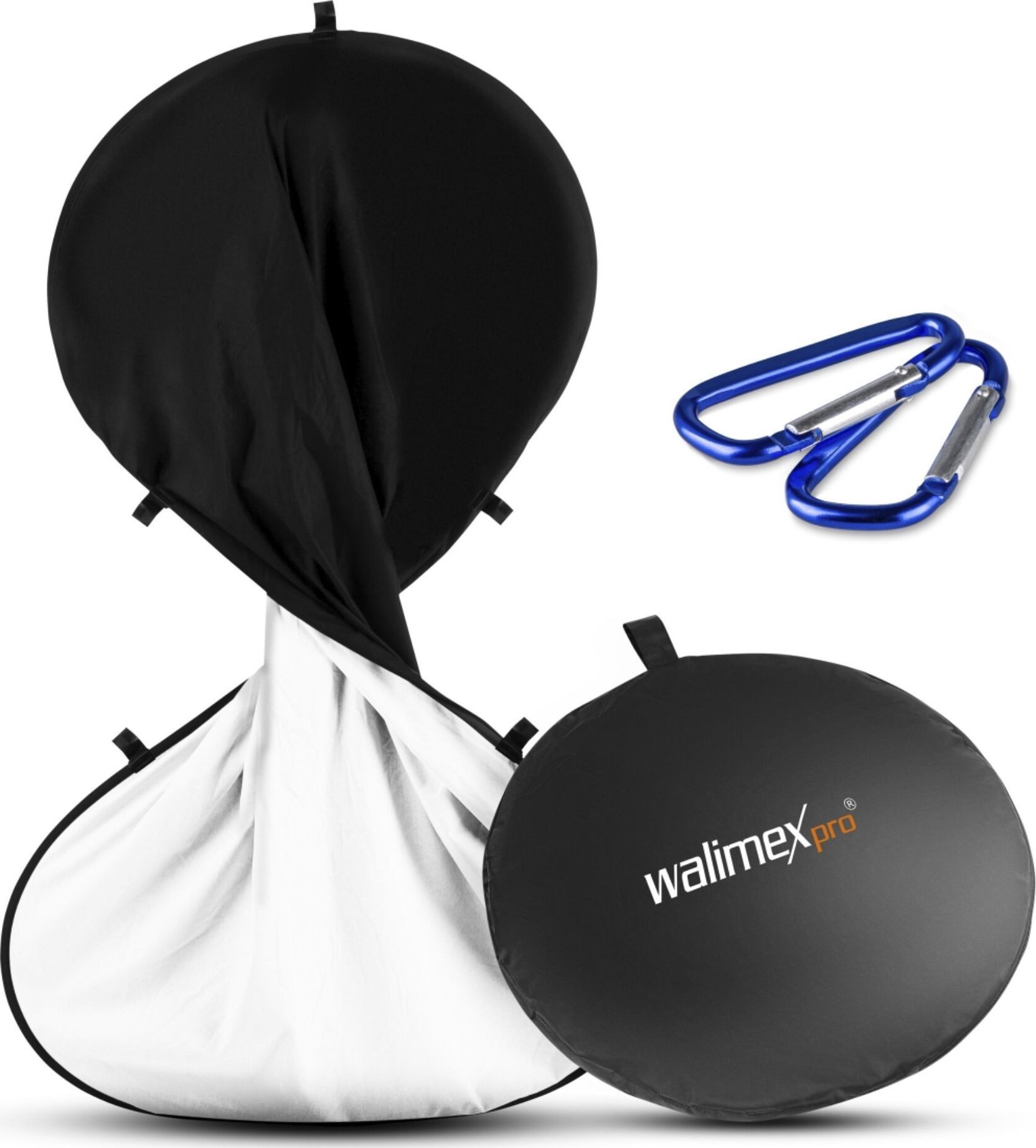 Walimex walimex pro Foldable Background 150x200cm black/white PE