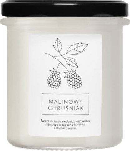 Hagi Świeca sojowa Malinowy Chruśniak 215ml