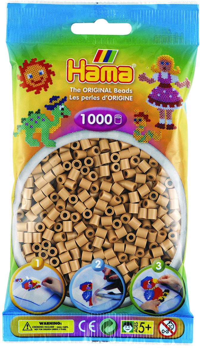 HAMA MIDI 1000 KORALIKÓW W TOREBCE(KREMOWY)