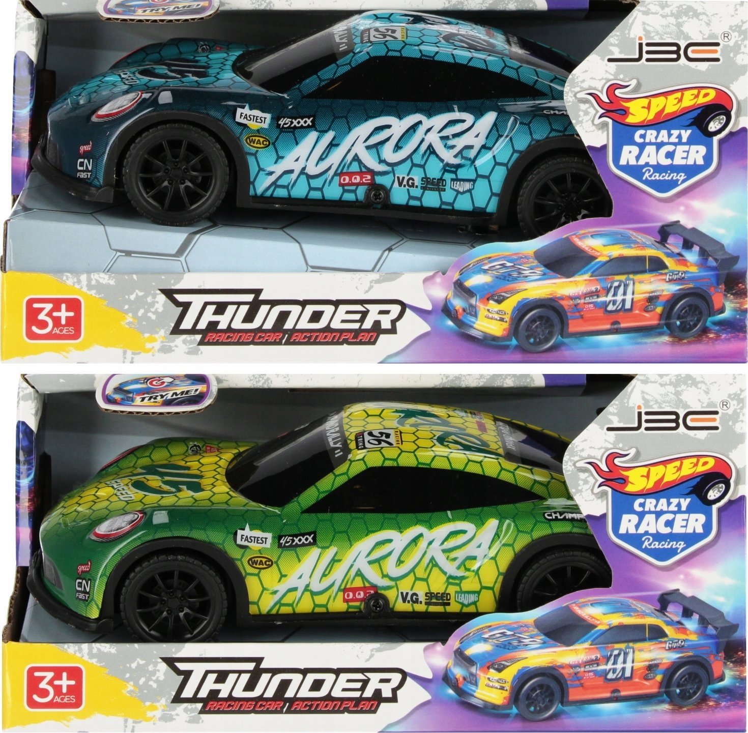 Mega Creative AUTO WYSCIG DZ/SW P/B 21X10X10 MIX2 WB 48/96