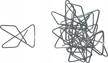 Victory Office Product SPINACZE BIUROWE KRZYŻOWE 45MM 50SZT