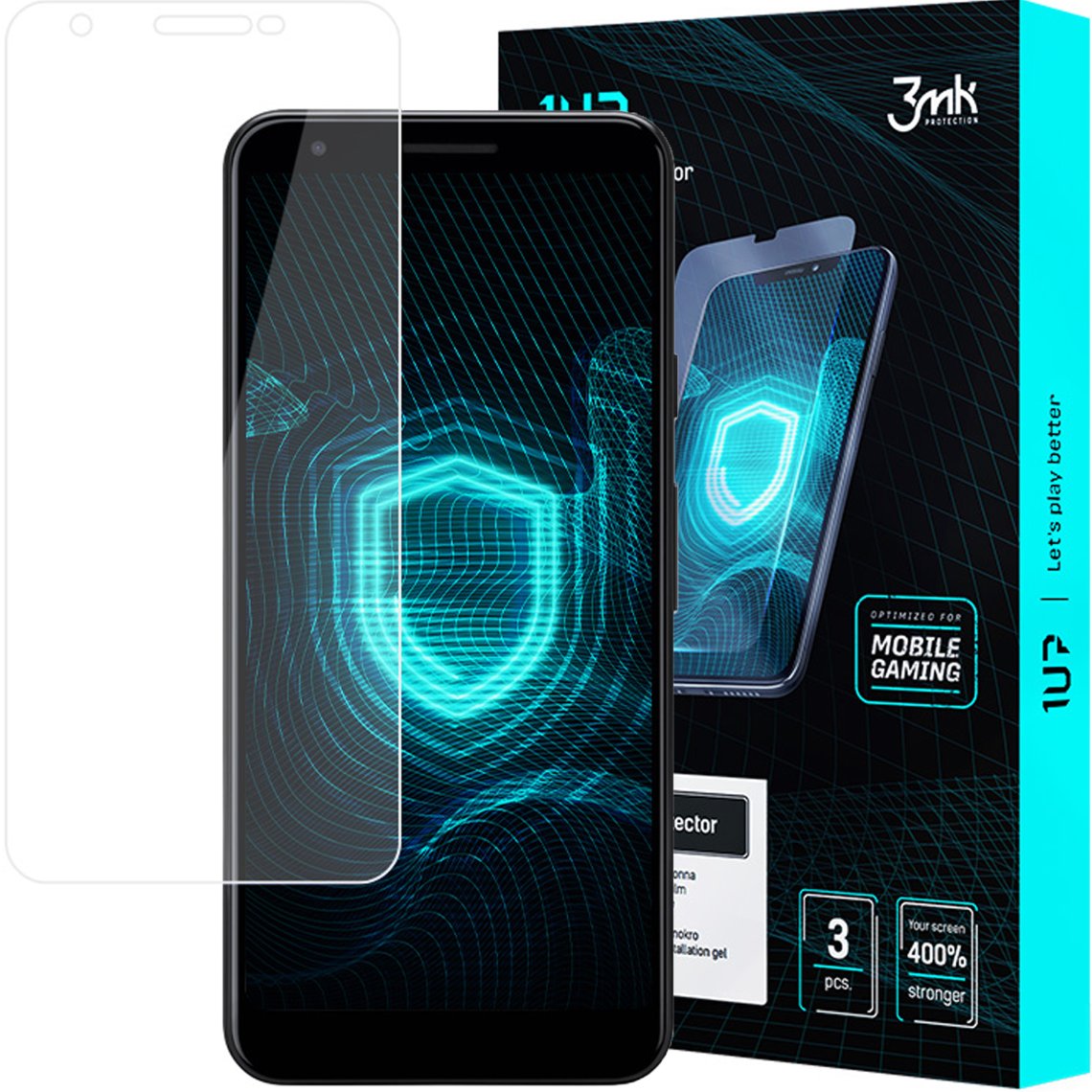 GOOGLE PIXEL 3A - 3MK 1UP