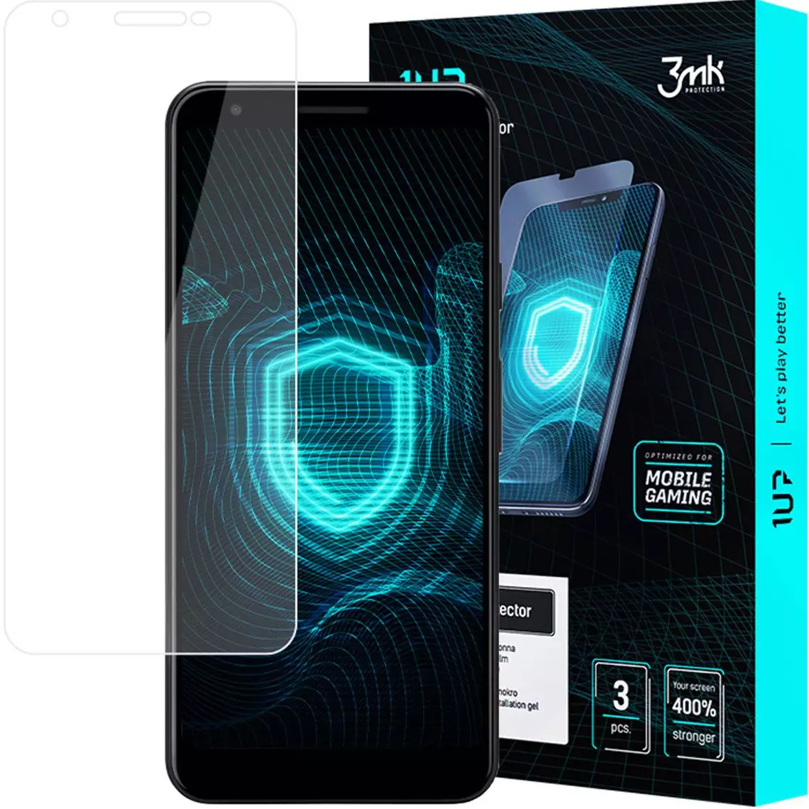 GOOGLE PIXEL 3A - 3MK 1UP