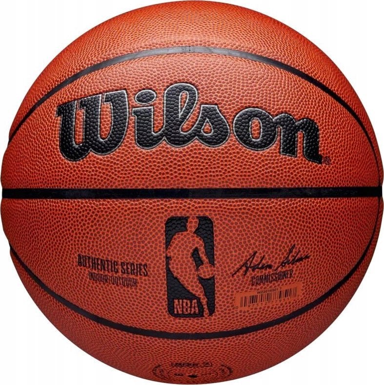 Wilson Wilson NBA Authentic Series Indoor-Outdoor Ball WZ2016501XB Pomarańczowe 7