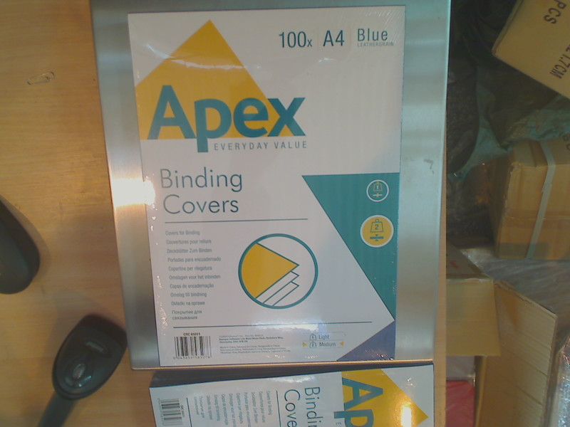 Fellowes Karton do bindowania Apex niebieski błyszczący