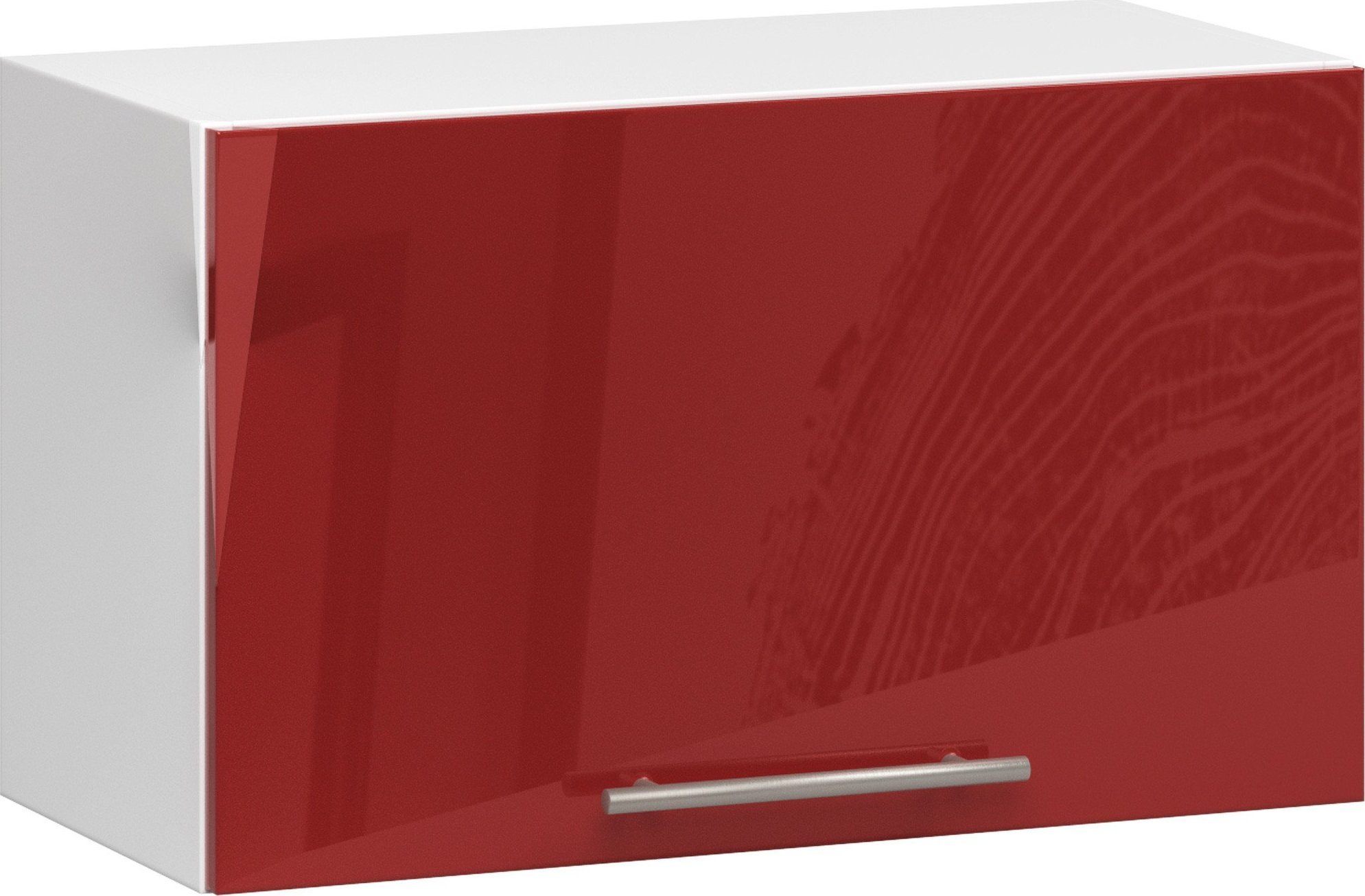 Fabryka Mebli Akord WISZĄCA SZAFKA KUCHENNA OKAPOWA OLIWIA 60 cm BIAŁA CZERWONY POŁYSK