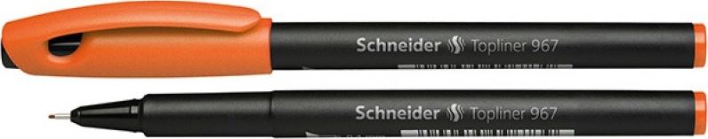 Schneider Cienkopis SCHNEIDER Topliner 967, 0,4 mm, pomarańczowy