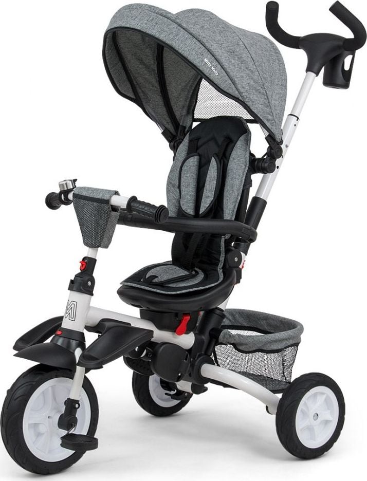 Milly Mally Rowerek Trójkołowy 6w1 Stanley Grey