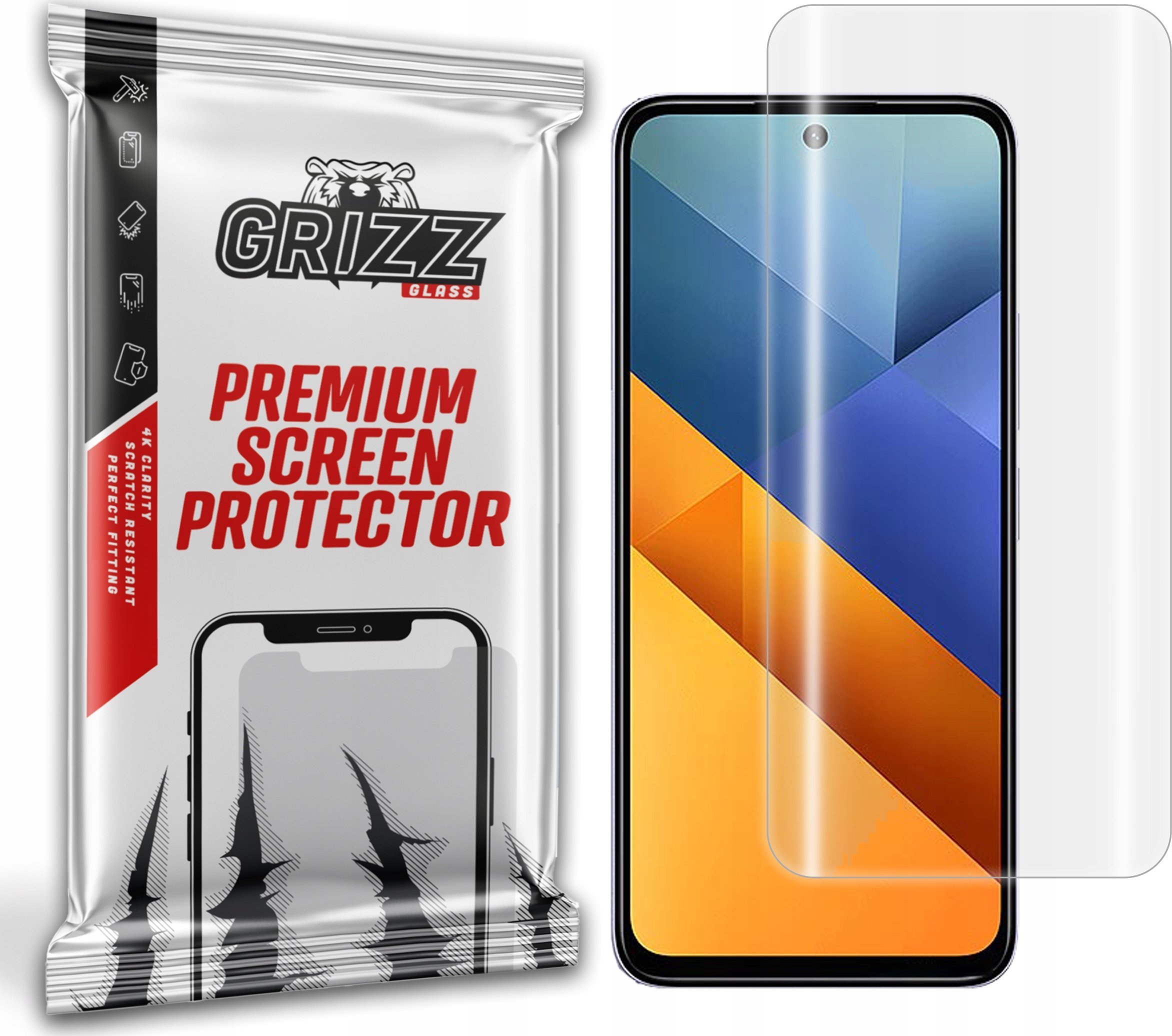 GrizzGlass Folia hydrożelowa GrizzGlass Hydrofilm do Xiaomi Poco M6