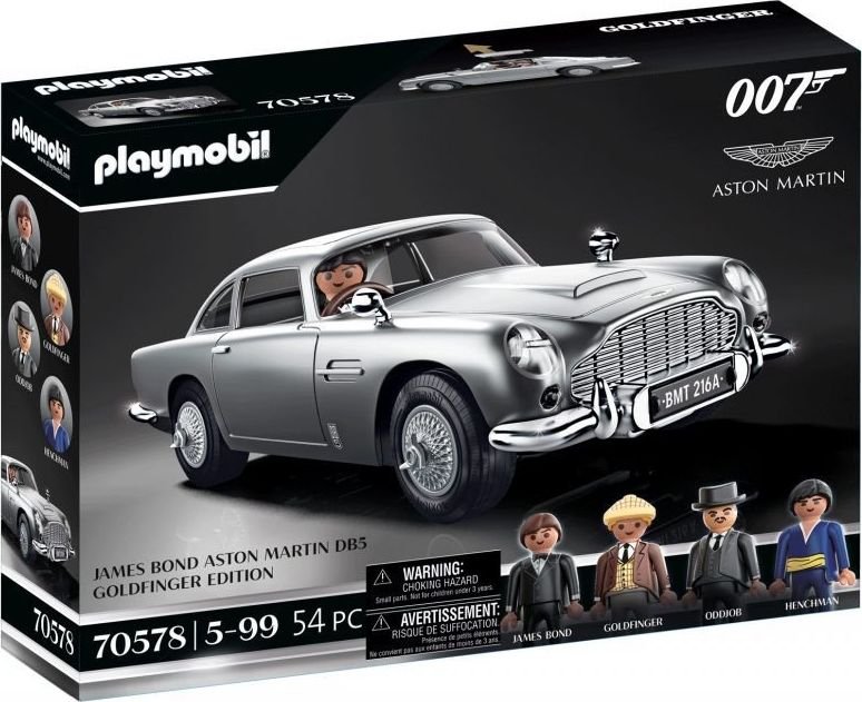 Playmobil James Bond Aston Martin DB5 - Goldfinger Edition (70578)
