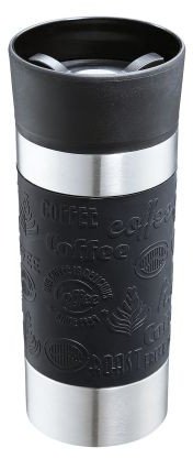 Kubek termiczny Cilio, 0,36 l, czarny