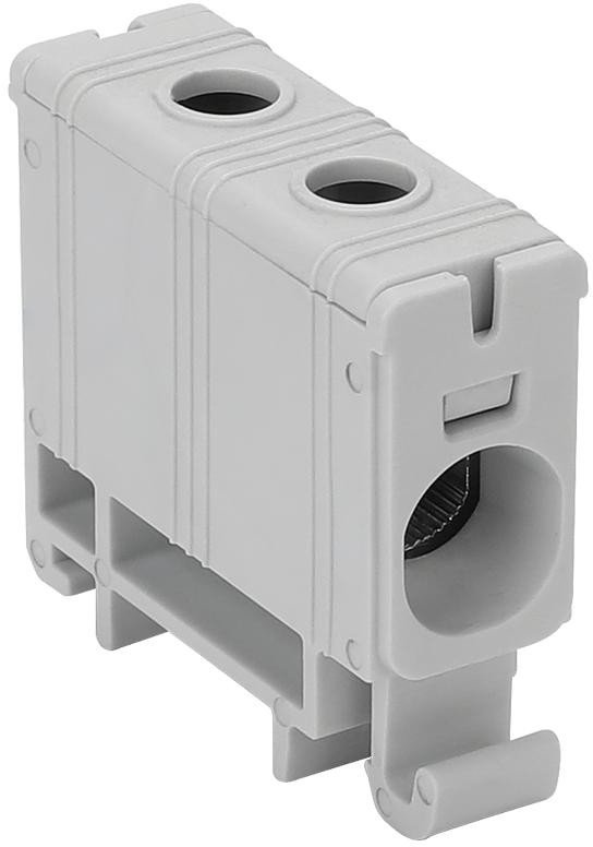 Złączka kompaktowa na szynę, szara 2.5-35mm2 FLEAL-35/1