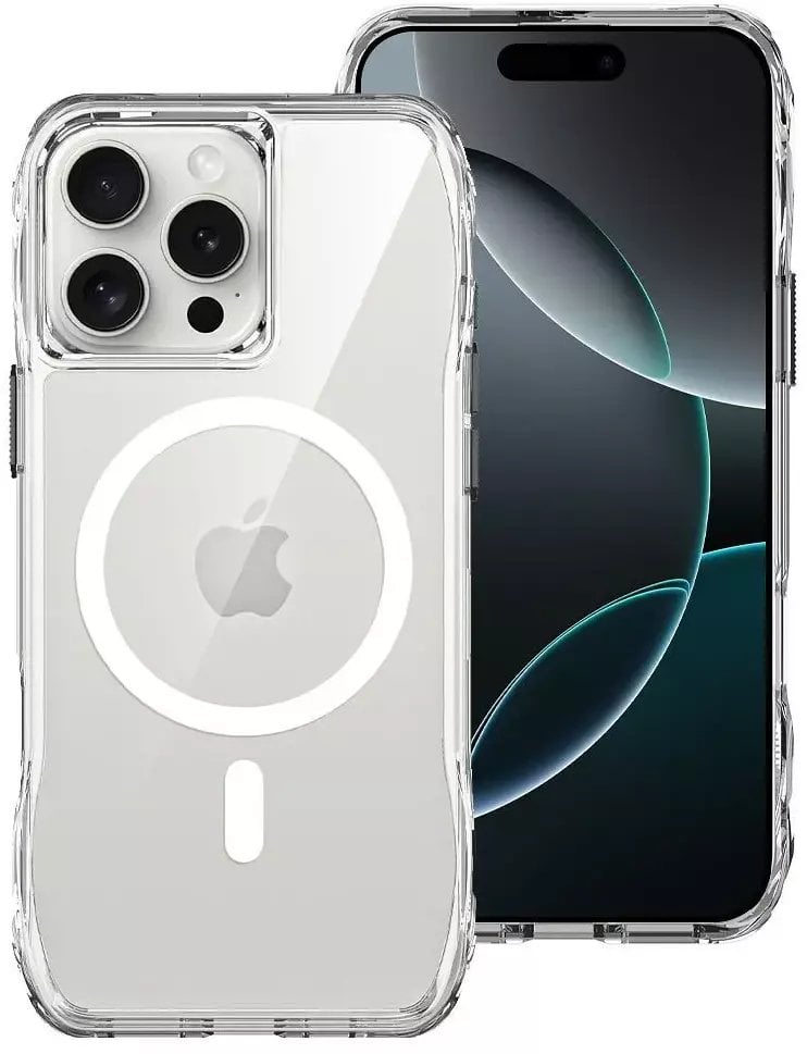 ROAR futerał SLIM DEFENDER kompatybilny z MagSafe do IPHONE 16 Pro Max transparentny