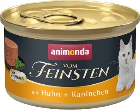 Animonda Kot v.feinsten mousse kurczak, królik puszka 85g