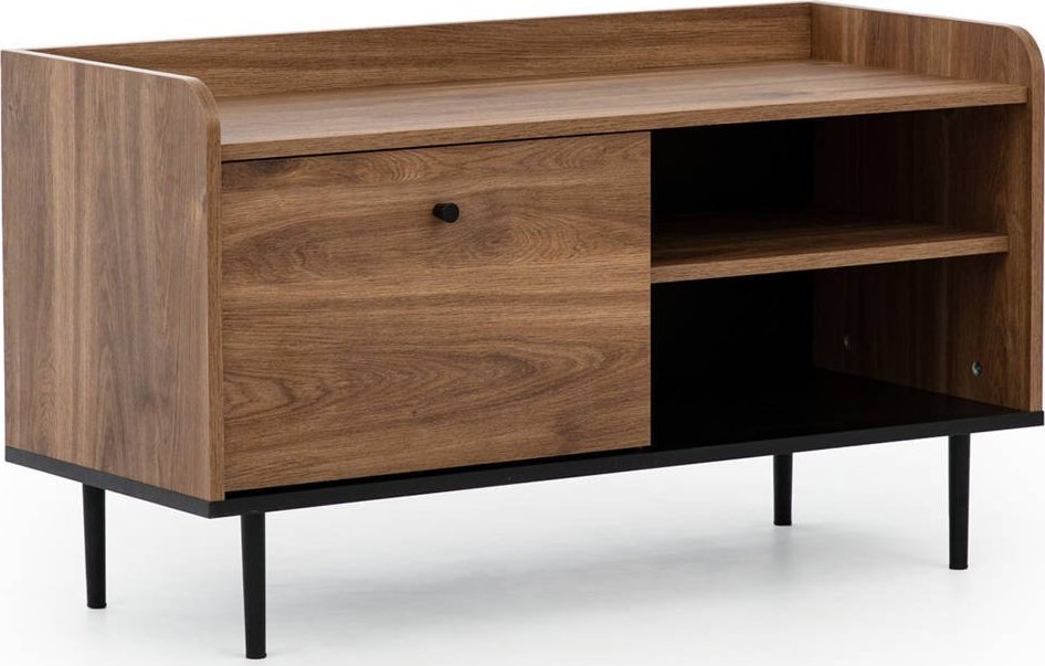 Ravio Stolik RTV Nero 100 w loftowym stylu