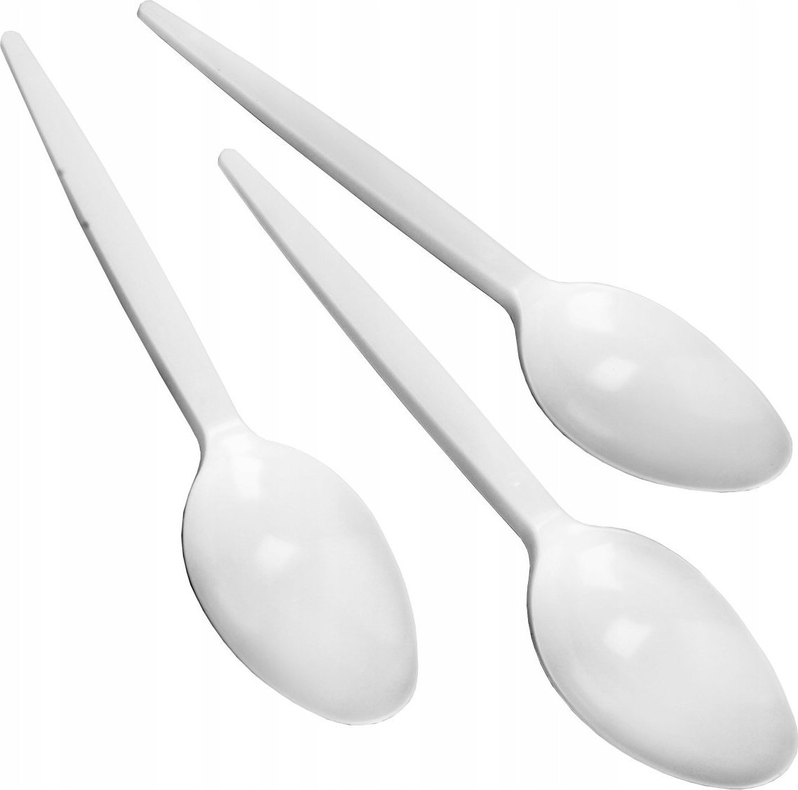 Kadax Łyżki Jednorazowe Plastikowe sztućce 12 szt