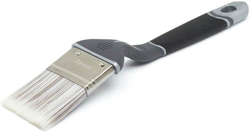 PLATINUM SHORT ANGLED BRUSH 35 MM