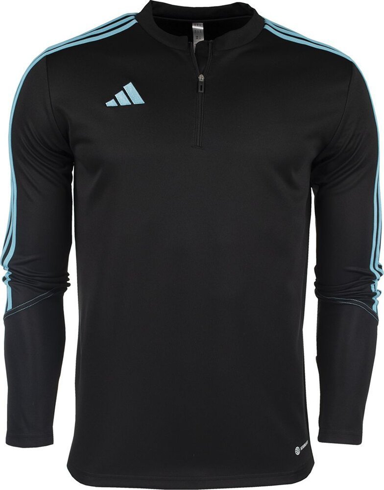 Adidas Bluza dla dzieci adidas Tiro 23 Club Training Top szaro-niebieska IC1582 164cm