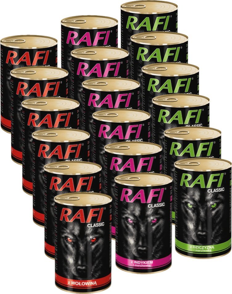 Dolina Noteci Rafi Classic MIX SMAKÓW w Sosie 18x1240g