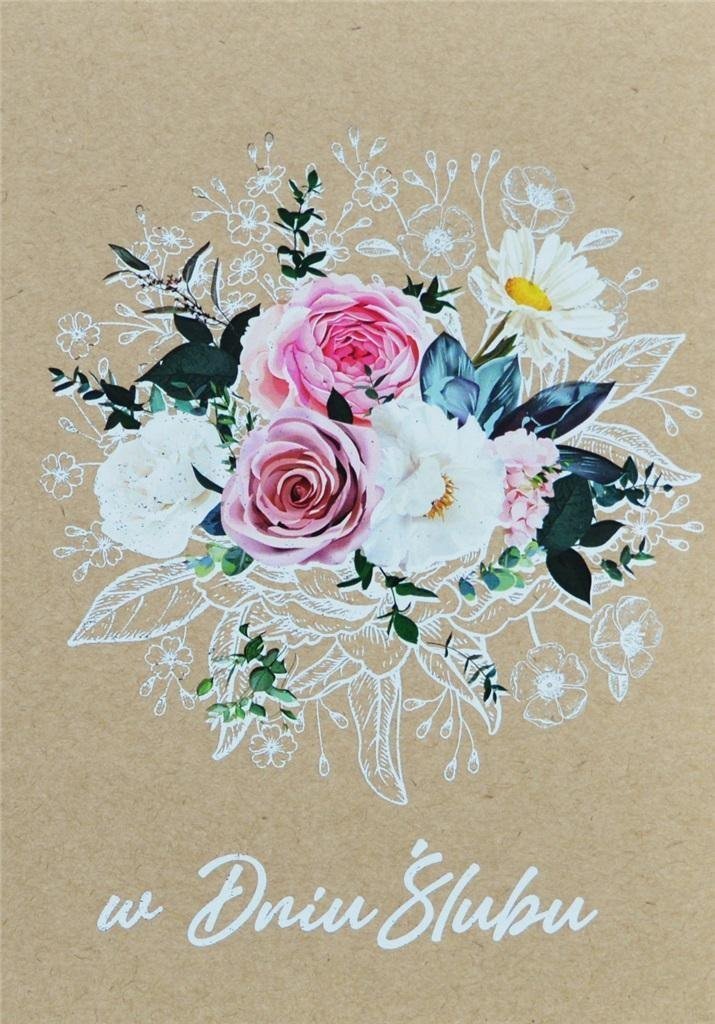 Trend Kartka okolicznościowa Ślub