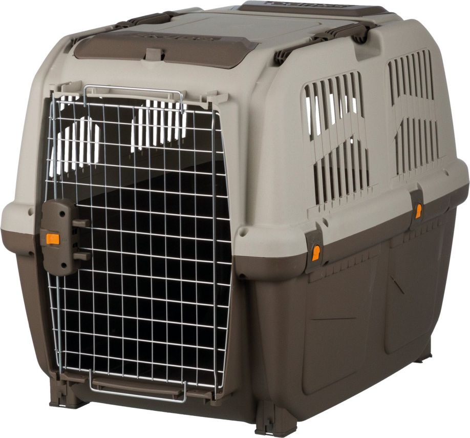 Trixie Transporter "Skudo" 65x59x79cm ciemnoszary-piaskowy