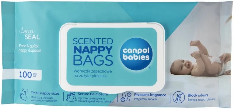 CANPOL BABIES_Woreczki zapachowe na zużyte pieluszki 100szt.