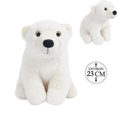 Pluszowy Bozami Niedźwiedź polarny 23cm