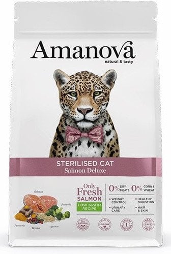 Amanova Kot Sterilised Salmon Deluxe 300g