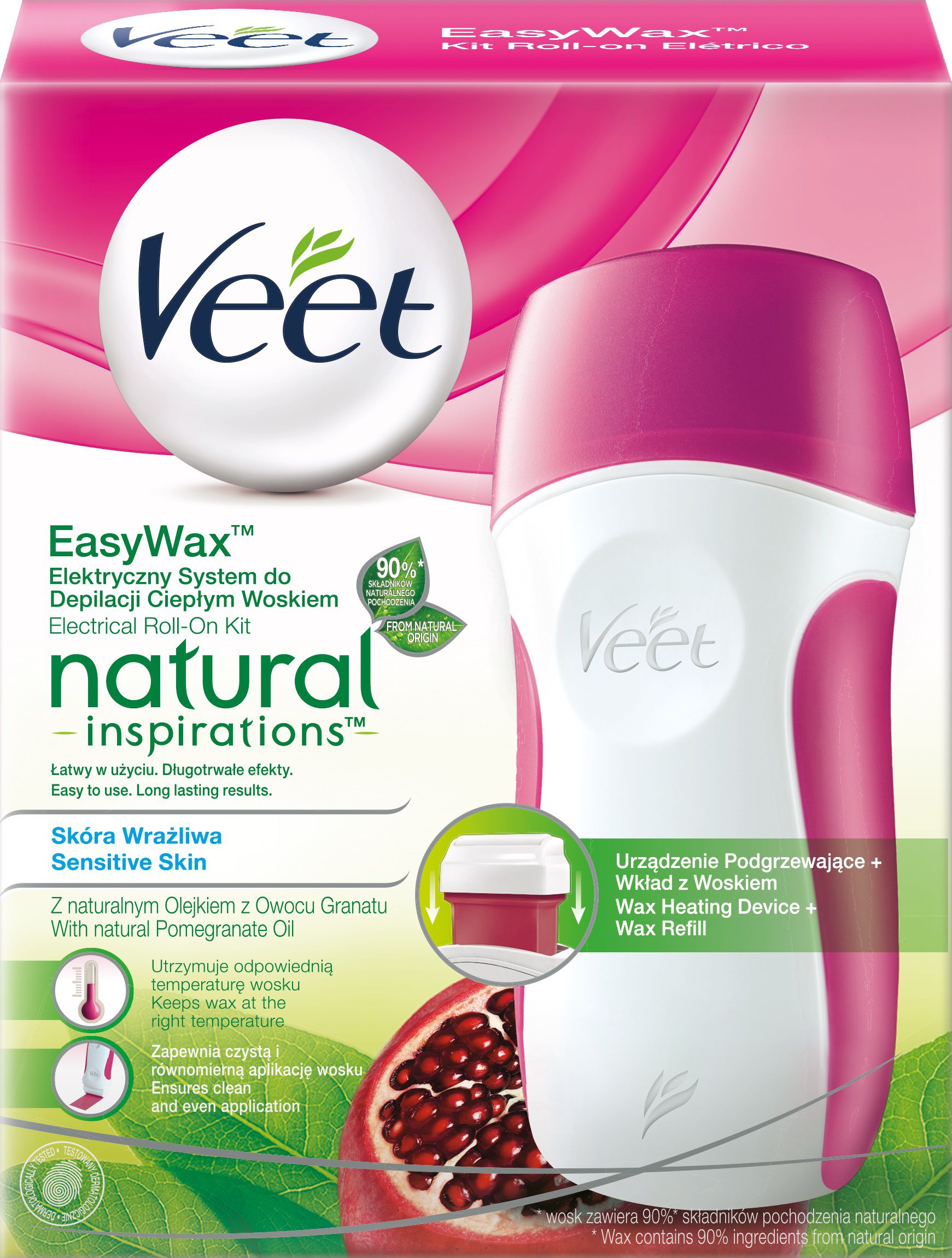 Veet Elektryczny System do Depilacji Natural Inspirations