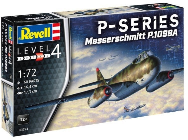 Model plastikowy Samolot Messerschmitt P.1099A-P-SER 1/72 Revell