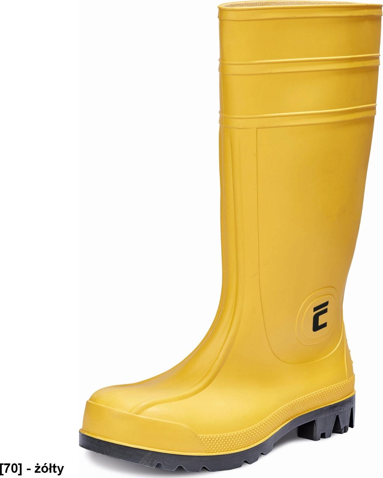 CERVA BC SAFETY S5 SRA WYSOKIE - kalosze - żółty 41