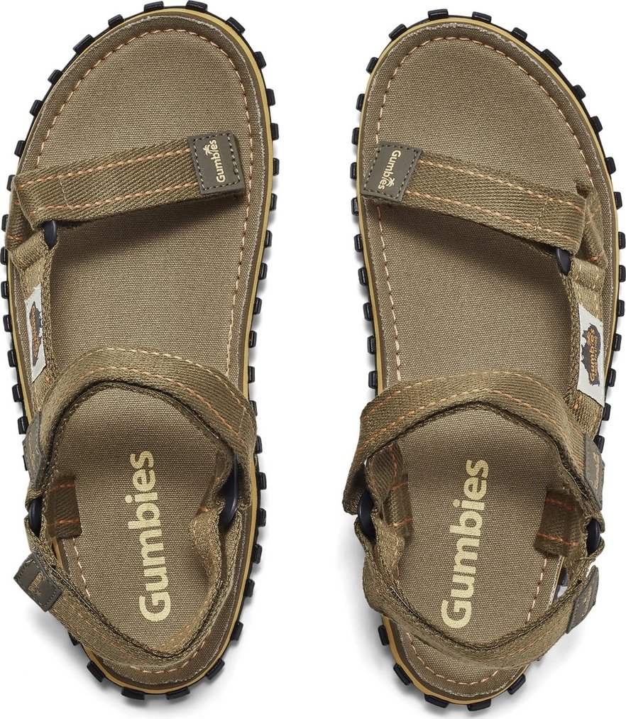 Gumbies Gumbies męskie sandały TRACKER SANDALS UNISEX KHAKI 41