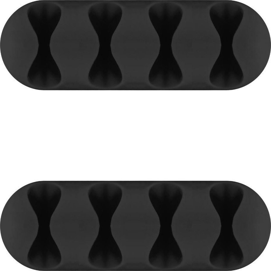 Organizer MicroConnect Microconnect CABLEMANA-16 organizator na kable Podłoga Uchwyt na kabel Czarny 2 szt.