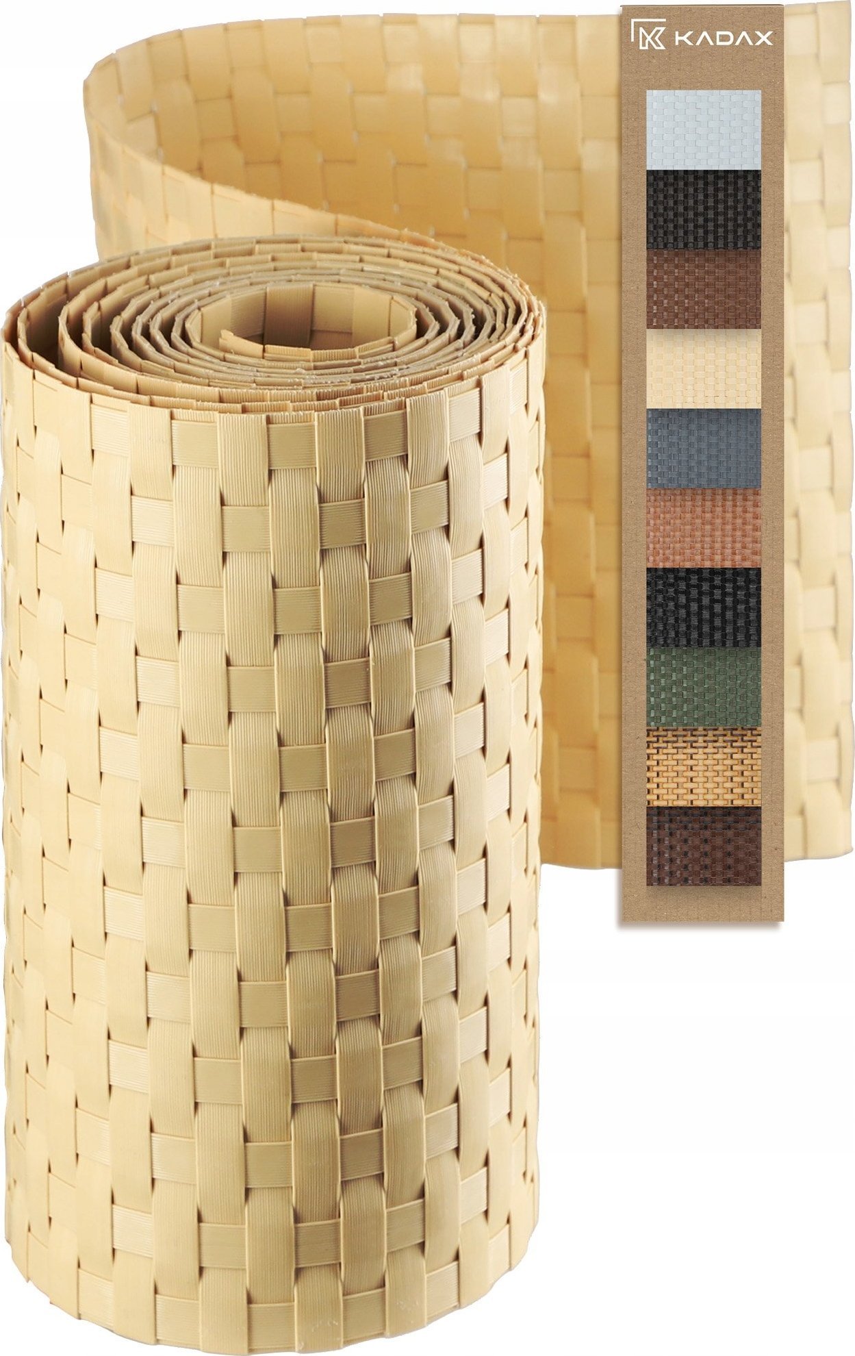 Kadax Taśma Ogrodzeniowa 255x19cm Osłona Płot Ogrodzenie