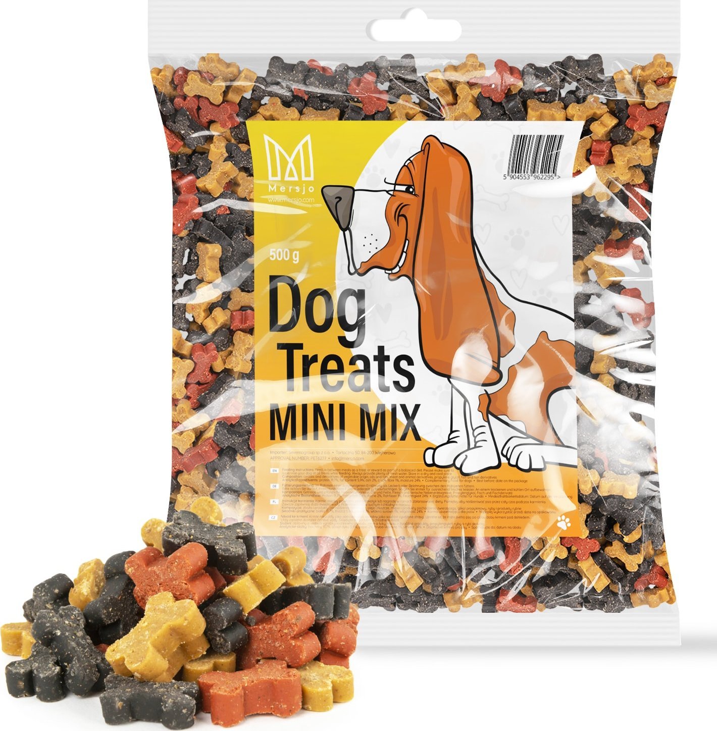 Mersjo Przysmak dla psa - Treserki mięsne Mersjo Mini Mix 500g