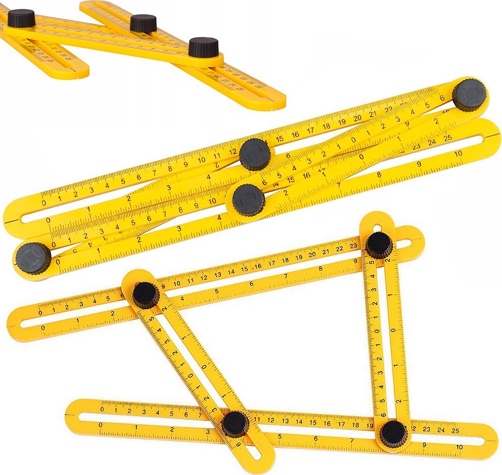 Verk Kątownik wielofunk templater linijka miarka kątowa Kątownik wielofunk templater linijka miarka kątowa