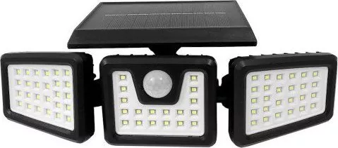 Kinkiet Lampa Solarna 70 LED z Czujnikiem Ruchu Zmierzchu 15W