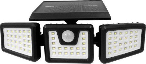 Kinkiet Lampa Solarna 70 LED z Czujnikiem Ruchu Zmierzchu 15W