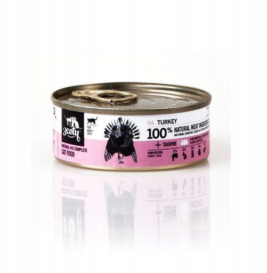 3coty Karma 3coty Turkey Complete Cat Wet Food 080T04TU (0,08 kg )