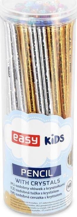 Easy Stationery Ołówek z kryształkiem (48szt) EASY