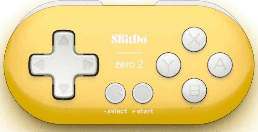 Pad 8BitDo Zero 2 Yellow Edition (RET00221)