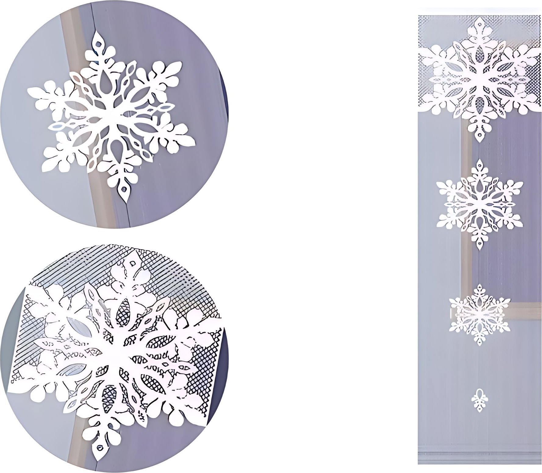 Firanka Fiocco 60 x 250 cm DomoweTekstylia | WN400F 250 | Święta Boże Narodzenie