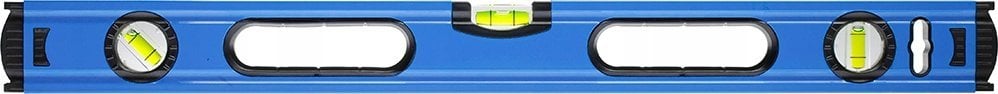 Högert Technik Poziomnica aluminiowa 80 cm, 3 libelki