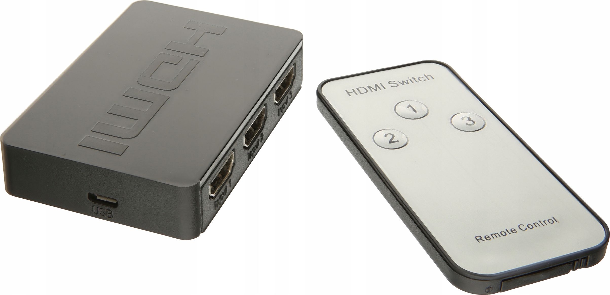 Pawonik SWITCH 3x HDMI PRZEŁĄCZNIK ROZDZIELACZ + PILOT