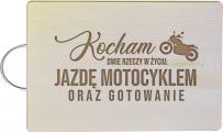Deska do krojenia Koszulkowy z rączką drewniana