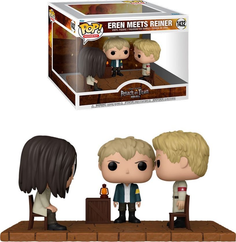 Figurka Funko Pop funko pop! attack on titan moments 1432 eren meets reiner