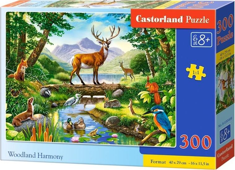 Castorland Puzzle 300 Woodland Harmony CASTOR