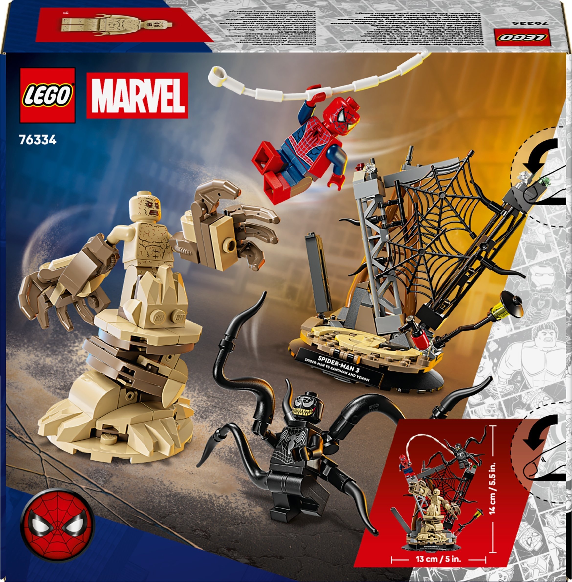 LEGO Epicka bitwa: Spider-Man przeciw Sandman (76334)