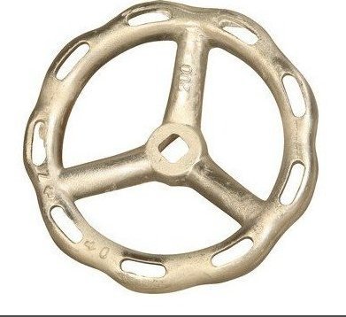 Kółko do zasuwy DN50, kwadrat 14,średnica 160mm, aluminiowe